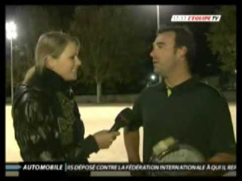2010, Reportage sur le Sport Tambourin diffusé sur l'Equipe TV