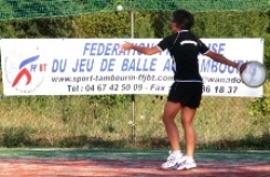 Mise en jeu au tambourin